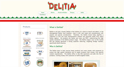 Desktop Screenshot of delitia.com